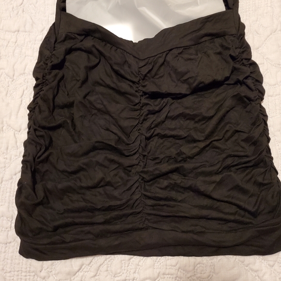 NWT Halara Cut-Out Back Crisscross Ruched Dress M - Picture 7 of 10